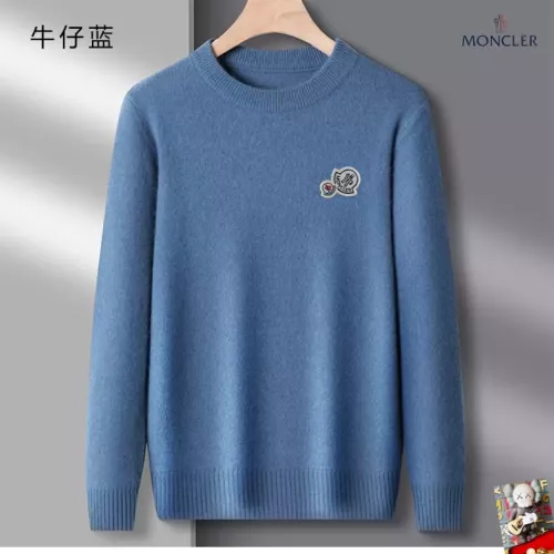 Wholesale Moncler Sweaters Long Sleeved For Men #1375729 $42.00 USD, Wholesale Quality Replica Moncler Sweaters