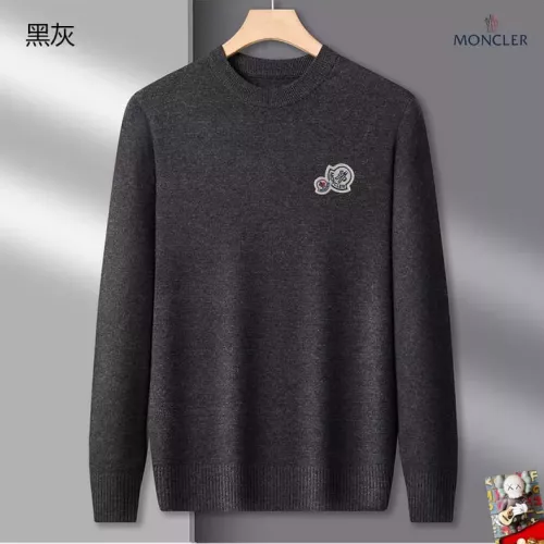 Wholesale Moncler Sweaters Long Sleeved For Men #1375731 $42.00 USD, Wholesale Quality Replica Moncler Sweaters