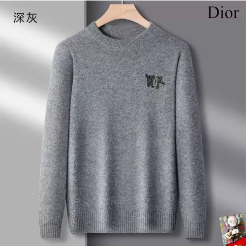 Wholesale Christian Dior Sweaters Long Sleeved For Men #1375736 $42.00 USD, Wholesale Quality Replica Christian Dior Sweaters
