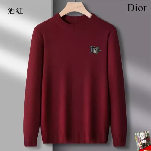 Wholesale Christian Dior Sweaters Long Sleeved For Men #1375737 $42.00 USD, Wholesale Quality Replica Christian Dior Sweaters