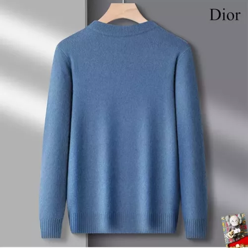 Replica Christian Dior Sweaters Long Sleeved For Men #1375738 $42.00 USD for Wholesale