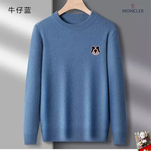 Wholesale Moncler Sweaters Long Sleeved For Men #1375756 $42.00 USD, Wholesale Quality Replica Moncler Sweaters