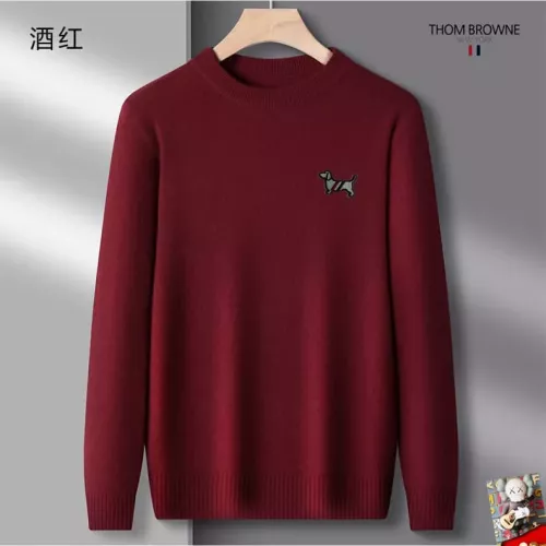 Wholesale Thom Browne TB Sweaters Long Sleeved For Men #1375791 $42.00 USD, Wholesale Quality Replica Thom Browne TB Sweaters