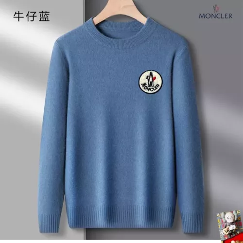 Wholesale Moncler Sweaters Long Sleeved For Men #1375801 $42.00 USD, Wholesale Quality Replica Moncler Sweaters