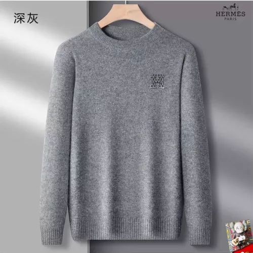 Wholesale Hermes Sweaters Long Sleeved For Men #1375826 $42.00 USD, Wholesale Quality Replica Hermes Sweaters