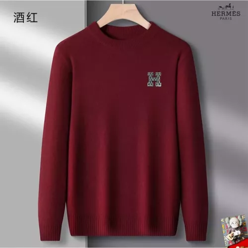 Wholesale Hermes Sweaters Long Sleeved For Men #1375827 $42.00 USD, Wholesale Quality Replica Hermes Sweaters