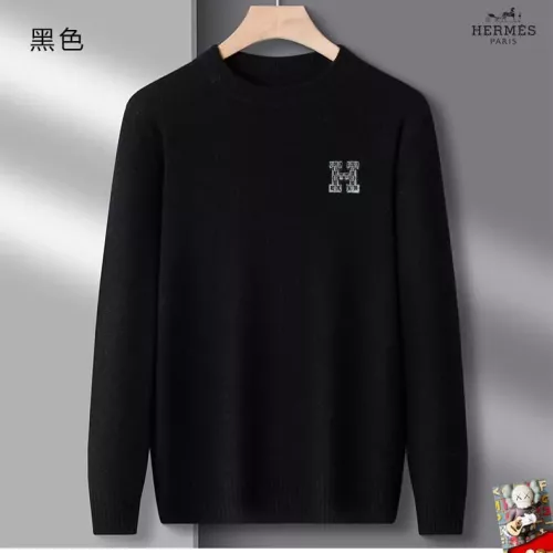 Wholesale Hermes Sweaters Long Sleeved For Men #1375832 $42.00 USD, Wholesale Quality Replica Hermes Sweaters