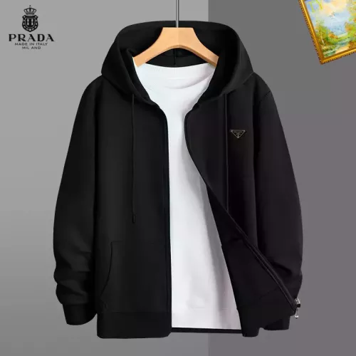 Wholesale Prada Hoodies Long Sleeved For Men #1375847 $42.00 USD, Wholesale Quality Replica Prada Hoodies