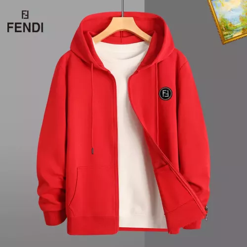 Wholesale Fendi Hoodies Long Sleeved For Men #1375869 $42.00 USD, Wholesale Quality Replica Fendi Hoodies