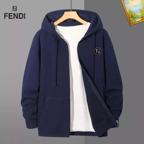 Wholesale Fendi Hoodies Long Sleeved For Men #1375871 $42.00 USD, Wholesale Quality Replica Fendi Hoodies