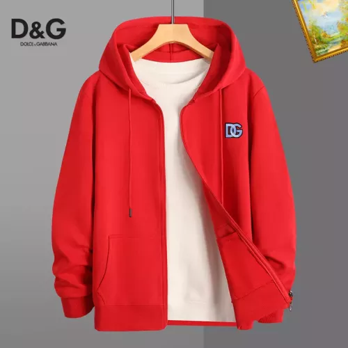Wholesale Dolce &amp; Gabbana D&amp;G Hoodies Long Sleeved For Men #1375889 $42.00 USD, Wholesale Quality Replica Dolce &amp; Gabbana D&amp;G Hoodies