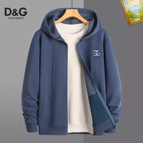 Wholesale Dolce &amp; Gabbana D&amp;G Hoodies Long Sleeved For Men #1375890 $42.00 USD, Wholesale Quality Replica Dolce &amp; Gabbana D&amp;G Hoodies
