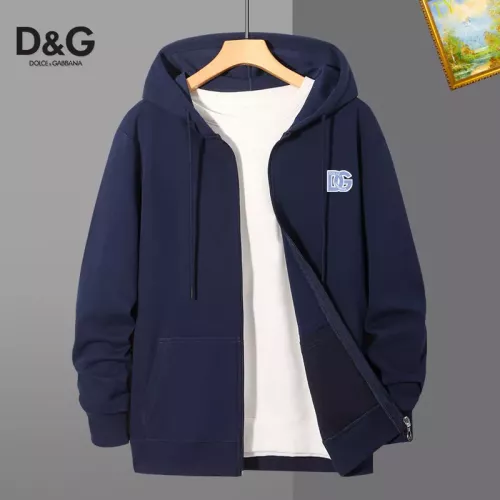 Wholesale Dolce &amp; Gabbana D&amp;G Hoodies Long Sleeved For Men #1375891 $42.00 USD, Wholesale Quality Replica Dolce &amp; Gabbana D&amp;G Hoodies