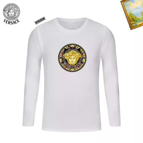 Wholesale Versace T-Shirts Long Sleeved For Unisex #1375955 $34.00 USD, Wholesale Quality Replica Versace T-Shirts