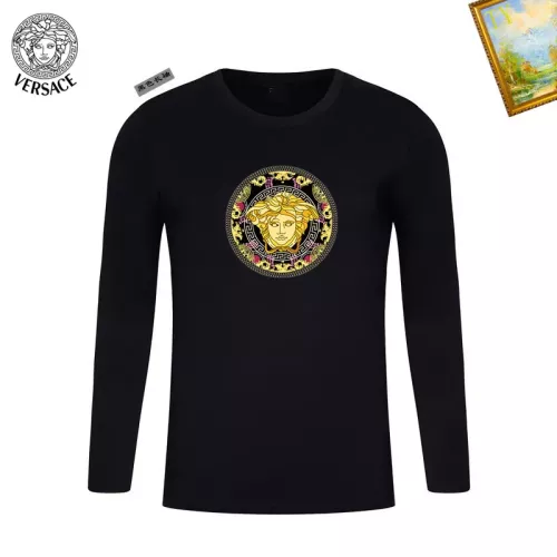 Wholesale Versace T-Shirts Long Sleeved For Unisex #1375956 $34.00 USD, Wholesale Quality Replica Versace T-Shirts