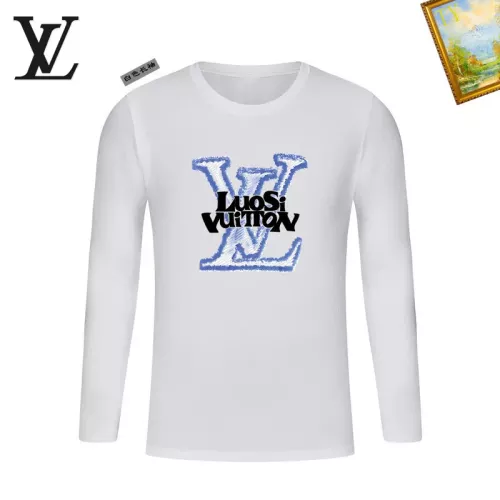 Wholesale Louis Vuitton LV T-Shirts Long Sleeved For Unisex #1375977 $34.00 USD, Wholesale Quality Replica Louis Vuitton LV T-Shirts