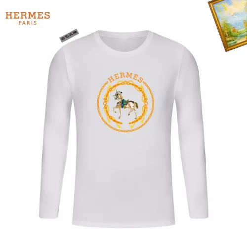 Wholesale Hermes T-Shirts Long Sleeved For Unisex #1375989 $34.00 USD, Wholesale Quality Replica Hermes T-Shirts