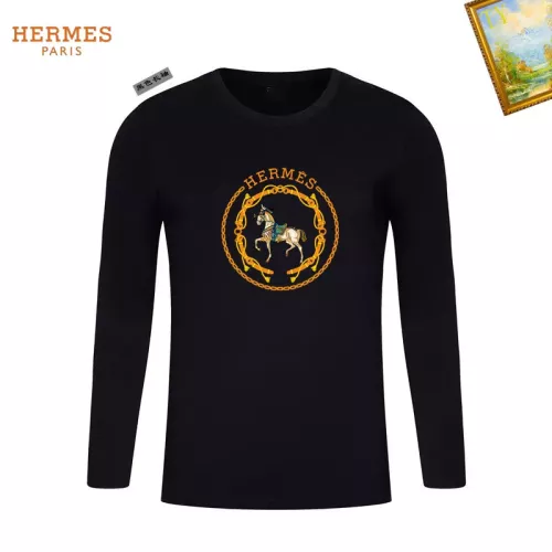 Wholesale Hermes T-Shirts Long Sleeved For Unisex #1375990 $34.00 USD, Wholesale Quality Replica Hermes T-Shirts