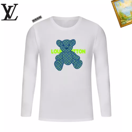 Wholesale Louis Vuitton LV T-Shirts Long Sleeved For Unisex #1375991 $34.00 USD, Wholesale Quality Replica Louis Vuitton LV T-Shirts