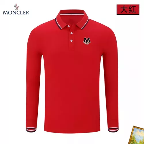 Wholesale Moncler T-Shirts Long Sleeved For Men #1376000 $40.00 USD, Wholesale Quality Replica Moncler T-Shirts