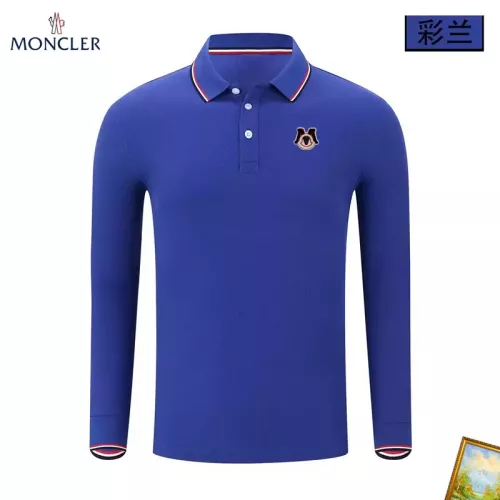 Wholesale Moncler T-Shirts Long Sleeved For Men #1376001 $40.00 USD, Wholesale Quality Replica Moncler T-Shirts