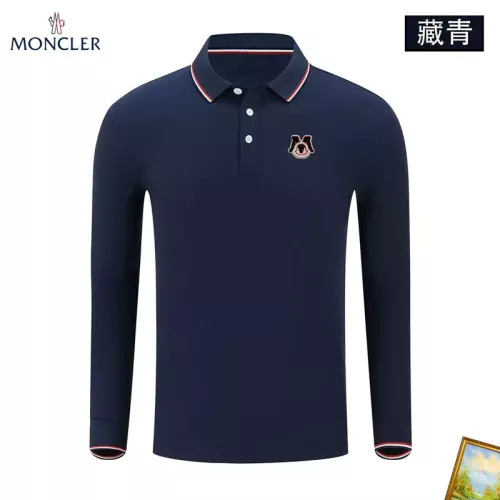 Wholesale Moncler T-Shirts Long Sleeved For Men #1376002 $40.00 USD, Wholesale Quality Replica Moncler T-Shirts