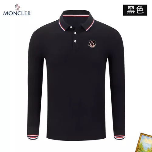 Wholesale Moncler T-Shirts Long Sleeved For Men #1376003 $40.00 USD, Wholesale Quality Replica Moncler T-Shirts