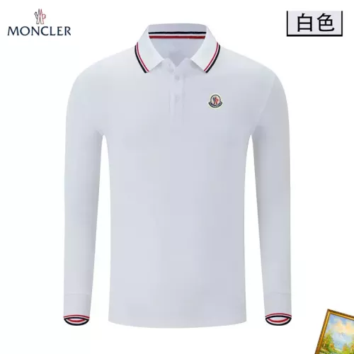 Wholesale Moncler T-Shirts Long Sleeved For Men #1376015 $40.00 USD, Wholesale Quality Replica Moncler T-Shirts