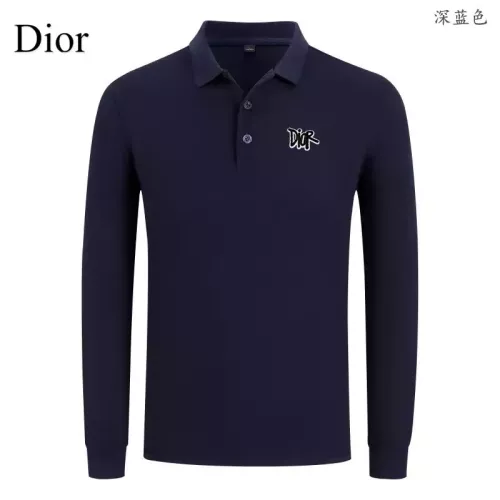 Wholesale Christian Dior T-Shirts Long Sleeved For Men #1376024 $40.00 USD, Wholesale Quality Replica Christian Dior T-Shirts