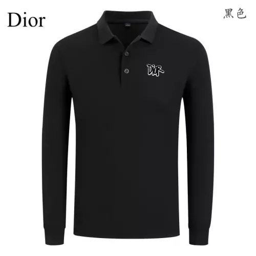 Wholesale Christian Dior T-Shirts Long Sleeved For Men #1376025 $40.00 USD, Wholesale Quality Replica Christian Dior T-Shirts