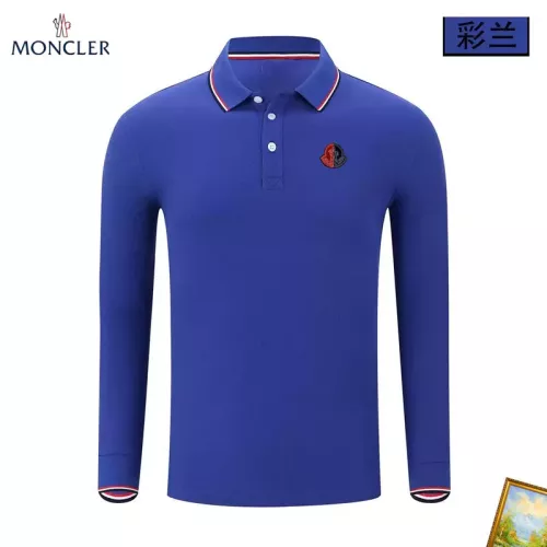 Wholesale Moncler T-Shirts Long Sleeved For Men #1376028 $40.00 USD, Wholesale Quality Replica Moncler T-Shirts