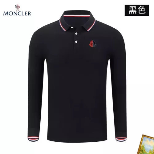 Wholesale Moncler T-Shirts Long Sleeved For Men #1376030 $40.00 USD, Wholesale Quality Replica Moncler T-Shirts