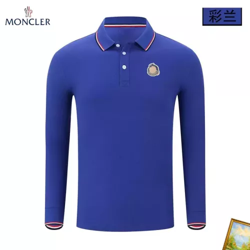 Wholesale Moncler T-Shirts Long Sleeved For Men #1376039 $40.00 USD, Wholesale Quality Replica Moncler T-Shirts