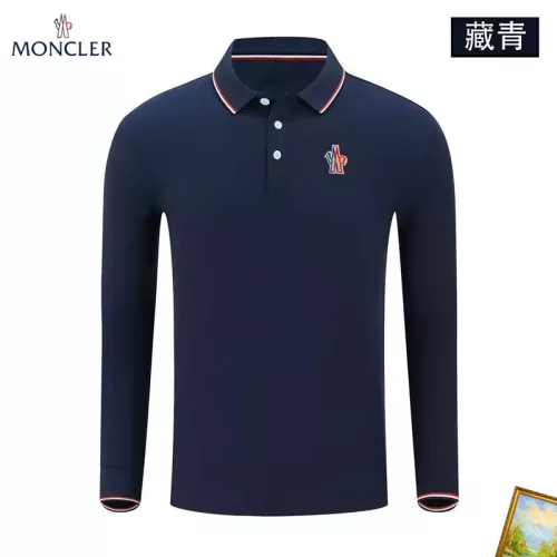 Wholesale Moncler T-Shirts Long Sleeved For Men #1376051 $40.00 USD, Wholesale Quality Replica Moncler T-Shirts