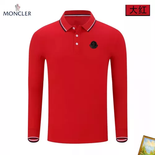 Wholesale Moncler T-Shirts Long Sleeved For Men #1376060 $40.00 USD, Wholesale Quality Replica Moncler T-Shirts