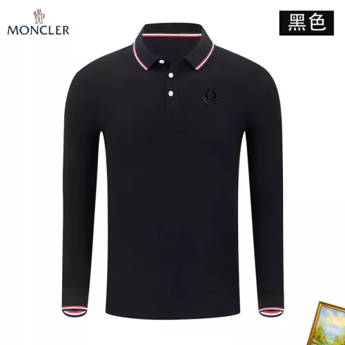 Wholesale Moncler T-Shirts Long Sleeved For Men #1376063 $40.00 USD, Wholesale Quality Replica Moncler T-Shirts