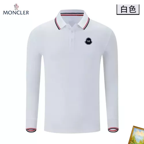 Wholesale Moncler T-Shirts Long Sleeved For Men #1376070 $40.00 USD, Wholesale Quality Replica Moncler T-Shirts