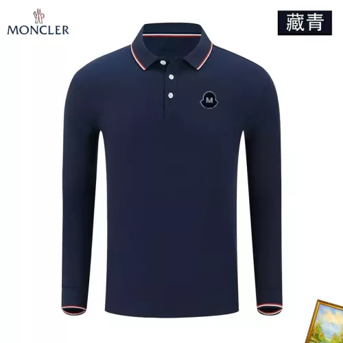 Wholesale Moncler T-Shirts Long Sleeved For Men #1376073 $40.00 USD, Wholesale Quality Replica Moncler T-Shirts