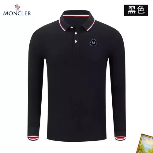 Wholesale Moncler T-Shirts Long Sleeved For Men #1376074 $40.00 USD, Wholesale Quality Replica Moncler T-Shirts