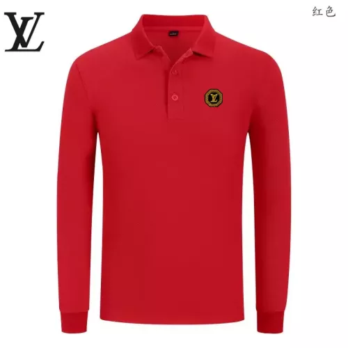 Wholesale Louis Vuitton LV T-Shirts Long Sleeved For Men #1376077 $40.00 USD, Wholesale Quality Replica Louis Vuitton LV T-Shirts