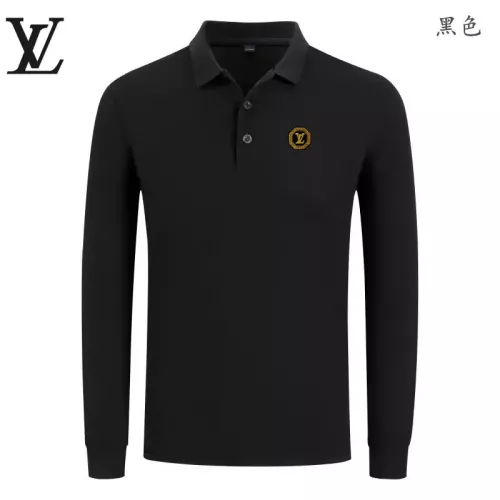 Wholesale Louis Vuitton LV T-Shirts Long Sleeved For Men #1376080 $40.00 USD, Wholesale Quality Replica Louis Vuitton LV T-Shirts