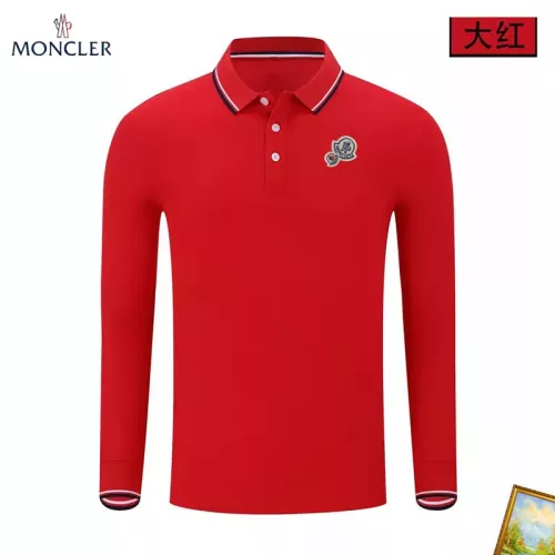 Wholesale Moncler T-Shirts Long Sleeved For Men #1376082 $40.00 USD, Wholesale Quality Replica Moncler T-Shirts