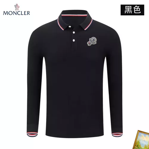 Wholesale Moncler T-Shirts Long Sleeved For Men #1376085 $40.00 USD, Wholesale Quality Replica Moncler T-Shirts