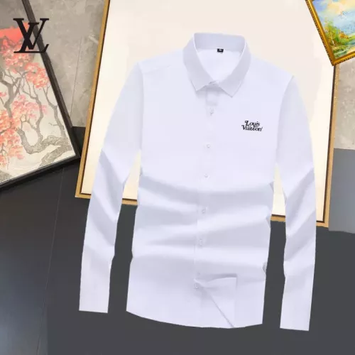Wholesale Louis Vuitton LV Shirts Long Sleeved For Unisex #1376110 $40.00 USD, Wholesale Quality Replica Louis Vuitton LV Shirts