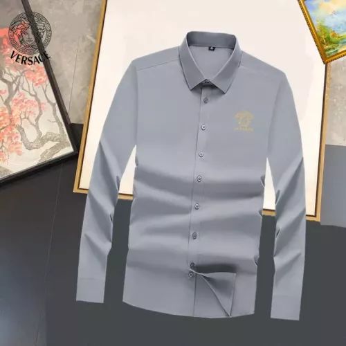 Wholesale Versace Shirts Long Sleeved For Unisex #1376131 $40.00 USD, Wholesale Quality Replica Versace Shirts
