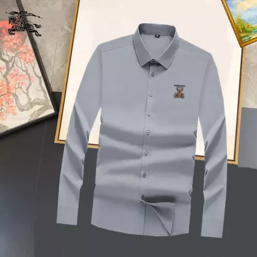 Wholesale Burberry Shirts Long Sleeved For Unisex #1376143 $40.00 USD, Wholesale Quality Replica Burberry Shirts