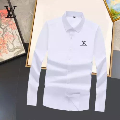 Wholesale Louis Vuitton LV Shirts Long Sleeved For Unisex #1376213 $40.00 USD, Wholesale Quality Replica Louis Vuitton LV Shirts