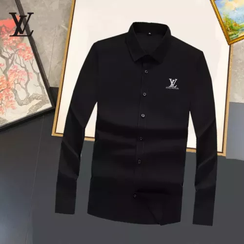 Wholesale Louis Vuitton LV Shirts Long Sleeved For Unisex #1376218 $40.00 USD, Wholesale Quality Replica Louis Vuitton LV Shirts