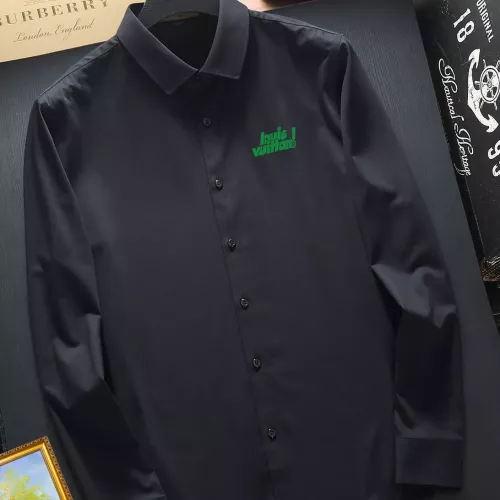 Wholesale Louis Vuitton LV Shirts Long Sleeved For Unisex #1376286 $40.00 USD, Wholesale Quality Replica Louis Vuitton LV Shirts