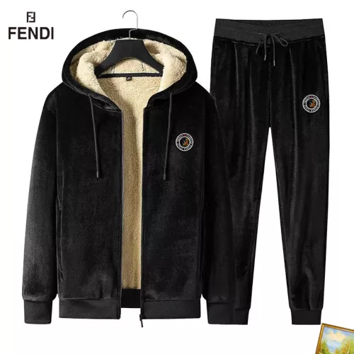 Wholesale Fendi Tracksuits Long Sleeved For Men #1376311 $76.00 USD, Wholesale Quality Replica Fendi Tracksuits
